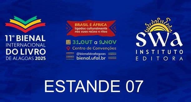 SWA Instituto Editora presente na XI Bienal Internacional do Livro de Alagoas 2025