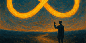 Poesia O Adeus Infinito por José Geraldo Wanderley Marques