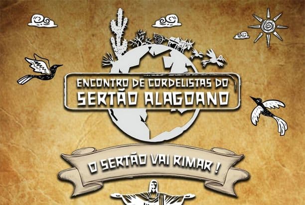 1º Encontro de Cordelistas do Sertão Alagoano acontece em abril, em Pão de Açúcar