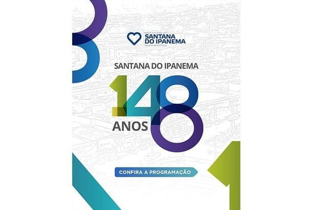 Prefeitura de Santana do Ipanema divulga programação dos 148 anos de Emancipação Política